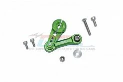 GPM Racing MAK16025-G | GPM Green Aluminium 25T Servo Horn & Tie Rod Set
