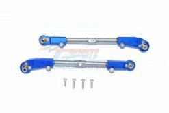 GPM Racing MAK162S-B | GPM Blue Aluminium Steering Linkages 2Pcs
