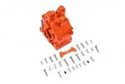 GPM Racing MAKX012-OR | GPM Orange Aluminium ARRMA 1/5 Kraton 8S Differential Case W/ Hardware