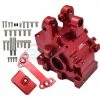 GPM Racing MAKX012NF-R-R | GPM Red Aluminium Front Or Rear Gearbox Case