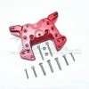 GPM Racing MAKX030-R | GPM Red Aluminum Rear Shock Tower W/ Hardware