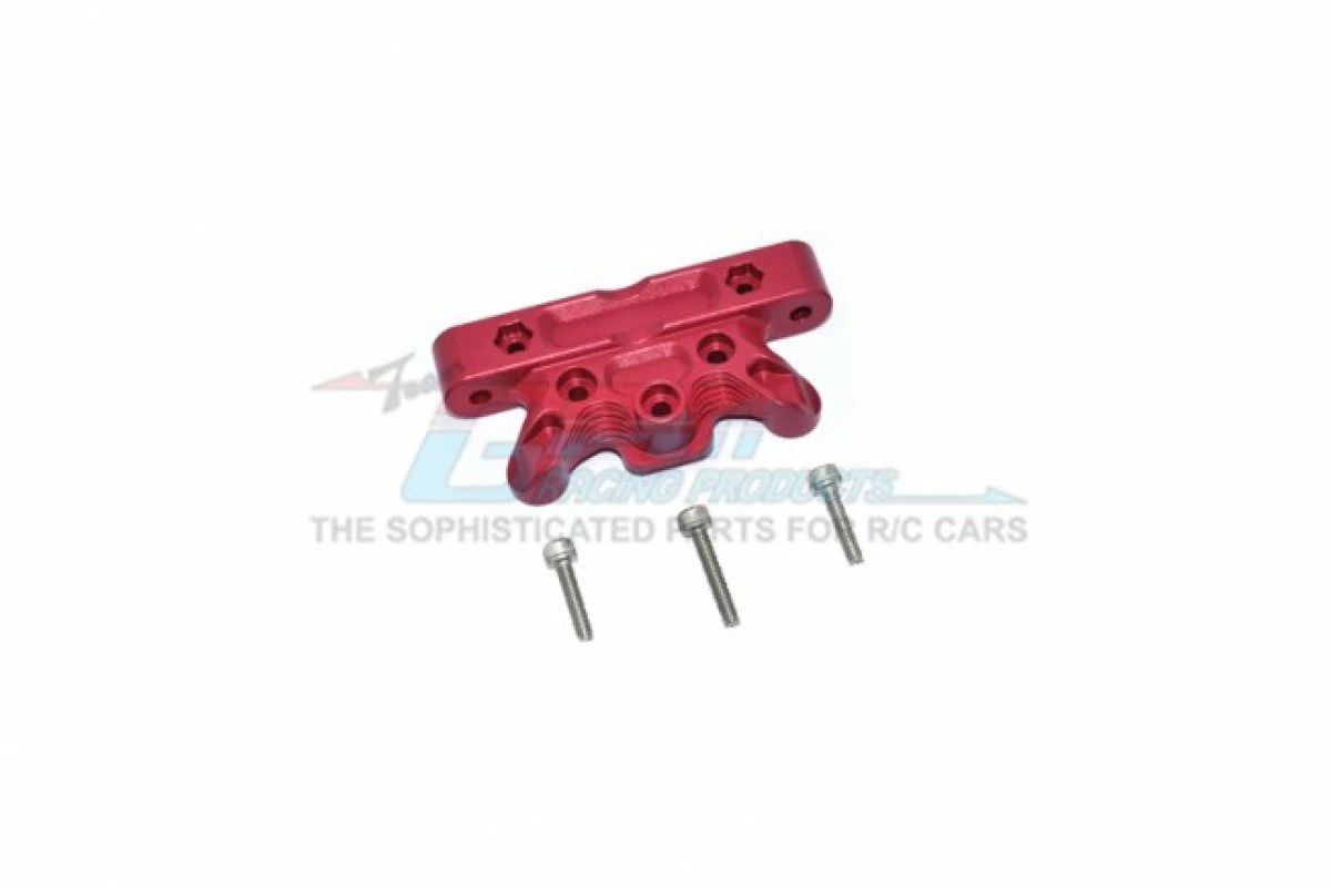 GPM Racing MAKX048A-R | GPM Red Aluminium Front Top Plate