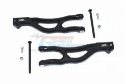 GPM Racing MAKX054-BK | GPM Black Aluminium Front Upper Suspension Arms 2Pcs W/ Hardware
