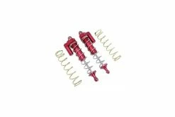 GPM Racing MAKX187R-L-R-S | GPM 1/5 Kraton Red Aluminium Rear Adjustable Piggyback Shocks 2Pcs