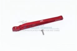 GPM Racing MAM016R-R | GPM Red Aluminium Rear Chassis Brace