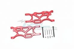 GPM Racing MAM056-R | GPM Red Aluminium Rear Lower Suspension Arms Set