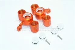 GPM Racing MAS021-OR | GPM Orange Aluminium Steering Hubs 2Pcs