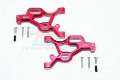 GPM Racing MAS055-R | GPM Red Aluminium ARRMA Senton Front Lower Suspension Arm Pair