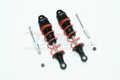 GPM Racing MAS100F-BK-OR-BEBK | GPM Black Aluminium ARRMA Senton Complete 100mm Adjustable Shocks W/ Mounting Hardware