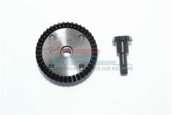 GPM Racing MAS1343TS-BK | GPM Hardened Steel 43T & 13T Straight Cut Differential Gear Set