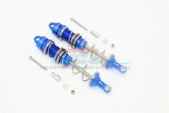 GPM Racing MAT125R-B-S | GPM Blue Aluminium 125mm Rear Shocks W/ Hardware