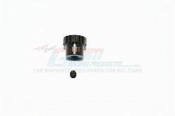 GPM Racing MTG4818T-BK | GPM Steel 18T 48dp/0.5Mod Pinion Gear