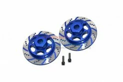 GPM Racing RBX010-B | GPM Blue Aluminium Axial RBX10 Ryft Wheel Hex Set