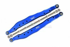 GPM Racing RBX014R-B | GPM Blue Aluminium Axial RBX10 Ryft Rear Lower Suspension Arms 2Pcs