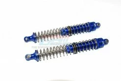 GPM Racing RBX145R-B-S | GPM Blue Aluminium 145mm Rear Adjustable Double-Spring Shocks 2Pcs