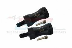GPM Racing RK010F-R-20M-BK | GPM Hardened Steel +20mm Wheel Hex Extenders 2Pcs