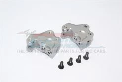 GPM Racing RR008-GS | GPM Black Aluminium Front/Rear Linkage Mounts 2Pcs