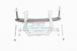 GPM Racing RUS028-S | GPM Silver Aluminium Front Shock Tower W/ Body Posts