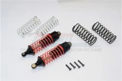 GPM Racing RUS087F-BK-OR | GPM Black Aluminium Traxxas Slash, Stampede & Rustler Front Shocks 2Pcs