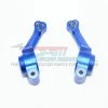 GPM Racing RUS4022-B | GPM Blue Aluminium Traxxas Rustler 4x4 Rear Hubs 2Pcs