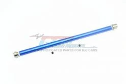 GPM Racing RUS4025S-B | GPM Blue Aluminium Rustler 4x4 Centre Drive Shaft
