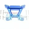 GPM Racing RUS4028-B | GPM Blue Aluminium Rustler 4x4 Front Shock Tower
