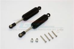 GPM Racing SCX2095X-BK | GPM Black Aluminium 95mm Internal Spring Shocks 2Pcs