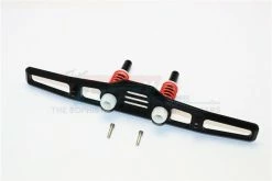 GPM Racing SCX2330FA-BK | GPM Black Aluminium Front Bumper W/ Springs