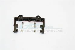 GPM Racing SCX2330R-BK | GPM Black Aluminium SCX10 II Rear Bumper Mount