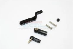 GPM Racing SCX2333R-BK | GPM Black Aluminium Rear Drop Hitch