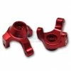 GPM Racing SCX24021-R | GPM Red Aluminium Front Steering Hubs 2Pcs