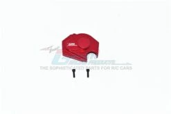 GPM Racing SCX24038GC-R | GPM Red Aluminium Main Gear Cover