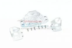 GPM Racing SCX30126R-S | GPM Silver Aluminium Rear Battery Holder