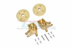 GPM Racing SCX3021X-OC | GPM Brass Front Portal Drive Housing "Heavy Edition" 4Pcs