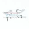 GPM Racing SCX3201FB-S | GPM Silver Aluminium Front Body Post Mounts 2Pcs