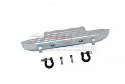 GPM Racing SCX3330F-S | GPM Silver Aluminium Front Bumper W/ D-Rings