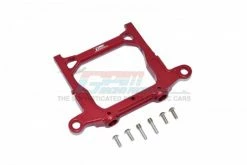GPM Racing SCX3L331R-R | GPM Red Aluminium Rear Bumper Mount