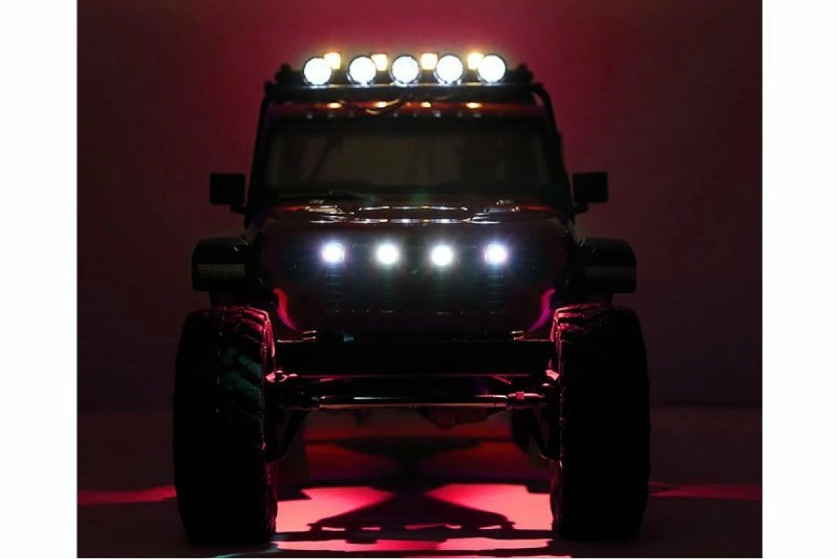 GPM Racing SCX3ZSP12-R | GPM Red SCX10 III Chassis Lights LED Set 4Pcs W/ Hardware - Image 3