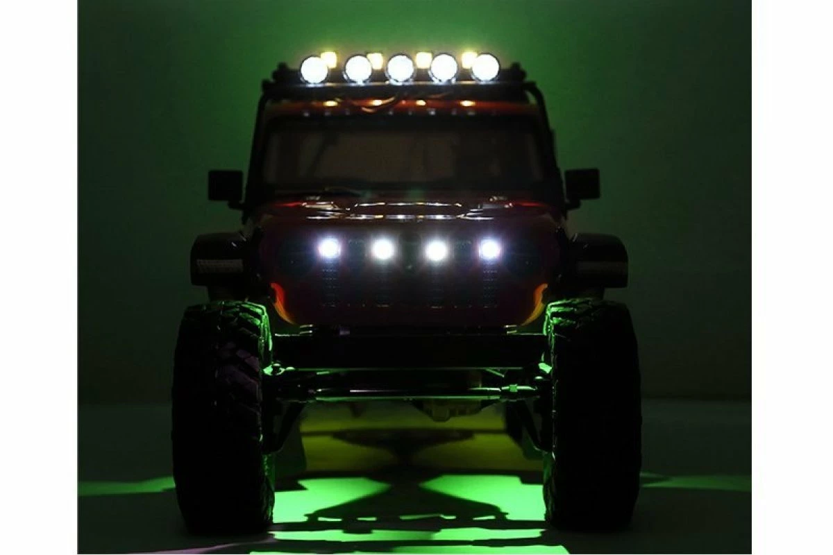 GPM Racing SCX3ZSP12-R | GPM Red SCX10 III Chassis Lights LED Set 4Pcs W/ Hardware - Image 4