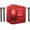 GPM Racing SCX6012A-R | GPM Red Aluminium Front Or Rear Gearbox Cover