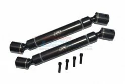 GPM Racing SCX6037S-BK | GPM Carbon Steel Centre Drive Shafts 2Pcs For Axial SCX6