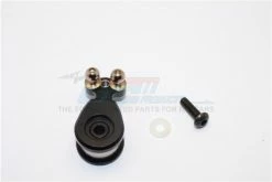 GPM Racing SH025TM-BK | GPM Black Aluminium Hi-Torque 25T Servo Horn W/ Built-In Servo Saver