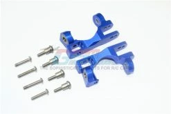 GPM Racing SLA019A-B | GPM Blue Aluminium Slash 4x4 Left & Right Front Hub Carriers 2Pcs