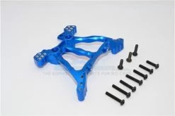 GPM Racing SLA030-B | GPM Blue Aluminium Rear Shock Tower
