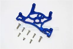 GPM Racing SLA036LCG-B | GPM Blue Aluminium Traxxas Slash 4x4 LCG Motor Mount