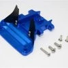 GPM Racing SLA331LCG-B | GPM Blue Aluminium Traxxas Slash 4x4 LCG Rear Chassis Plate