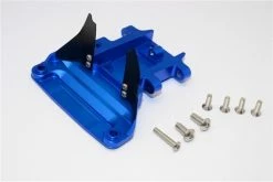 GPM Racing SLA331LCG-B | GPM Blue Aluminium Traxxas Slash 4x4 LCG Rear Chassis Plate