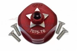 GPM Racing SLE011-R | GPM Red Aluminium Front/Rear Differential Case