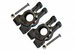 GPM Racing SLE022-BK | GPM Black Aluminium Rear Hubs 2Pcs