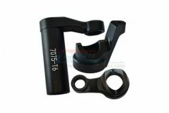 GPM Racing SLE048-BK | GPM Black Aluminium Servo Saver Set